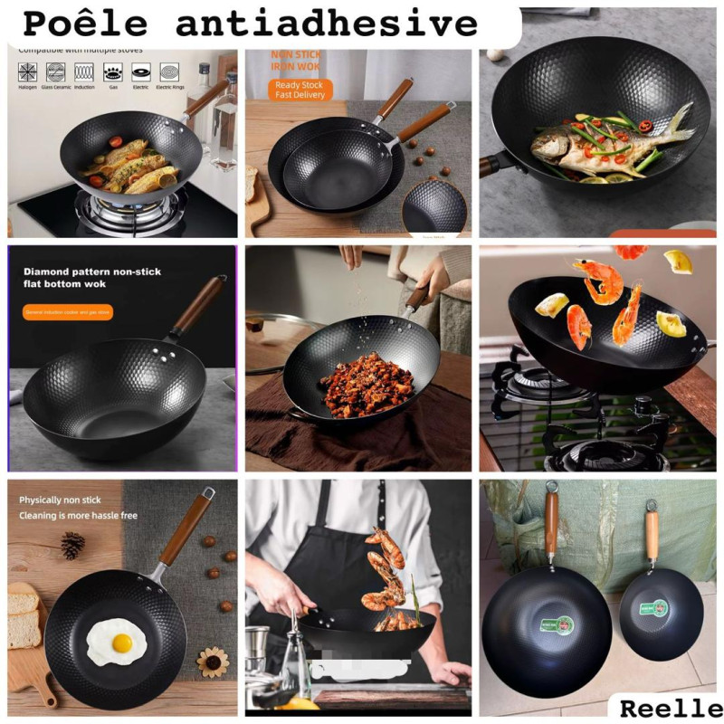 Casserole anti adhésive