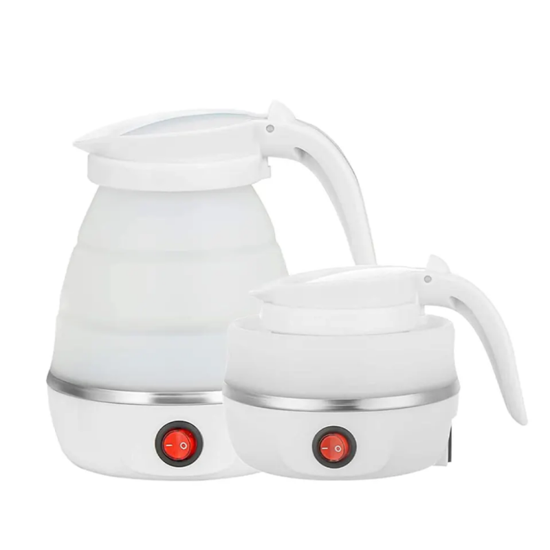 Bouilloire Électrique Pliable en Silicone – L’indispensable des voyageurs
