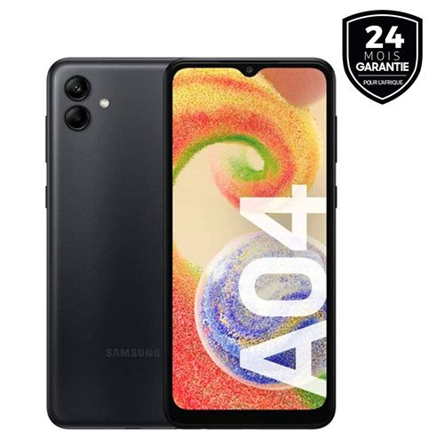 Samsung A04 - 4G - Dual Sim - 6,5" - 4/64Go - 13/5 Mpx