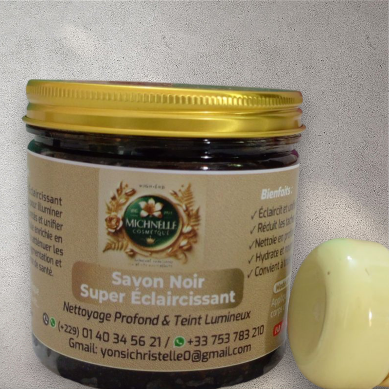 Savon noir super éclaircissant by Michnelle cosmétique