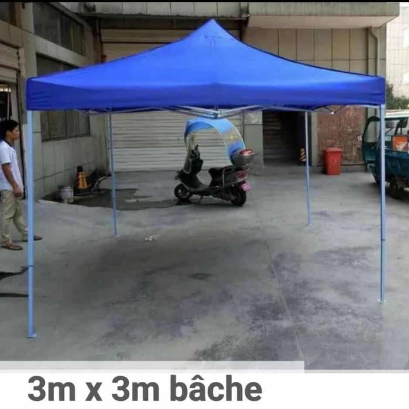 Bâche pour l'abri
