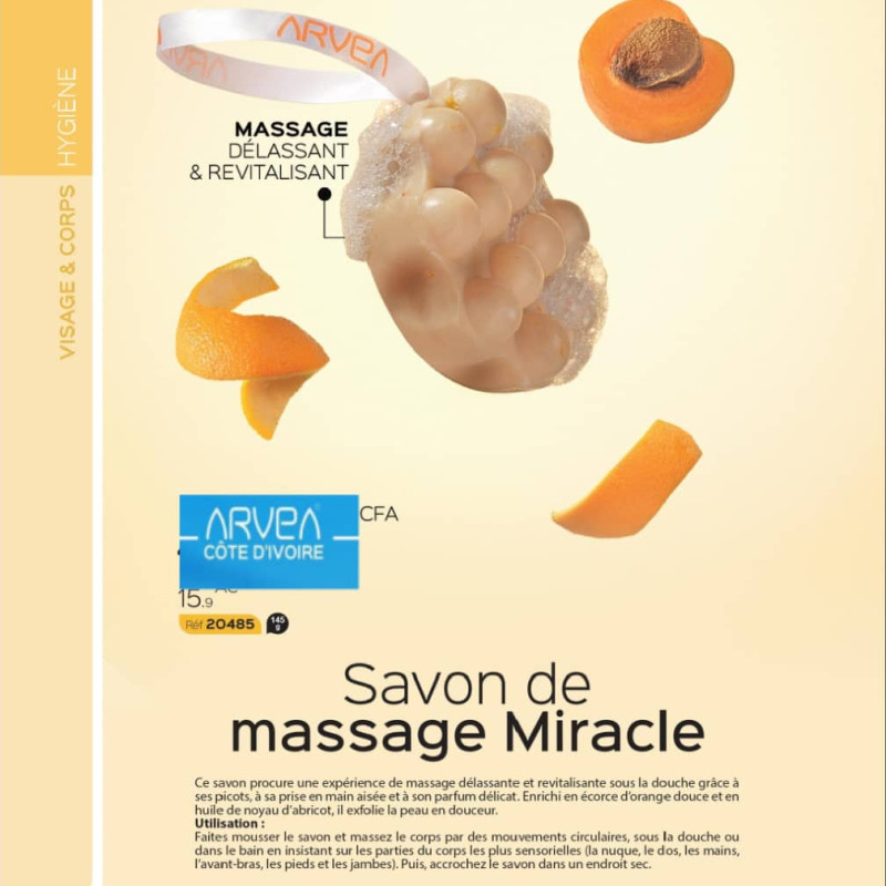 Savon de massage Miracle