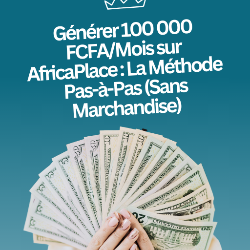 Générer 100 000 FCFA/Mois sur AfricaPlace : la méthode pas à pas descendante (Sans marchandise)