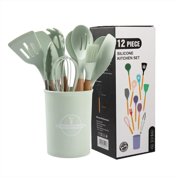Accessoires de cuisine en Silicone, ensemble d'ustensiles de cuisine