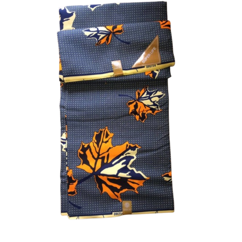 Pagne  Africain avec Tissu Hollandais demi-pièce(6 mètres)
