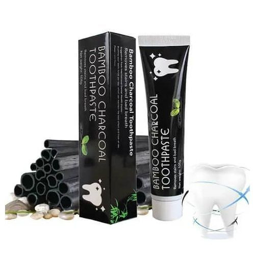 Pat Dentifrice Charbon Bambou Noir