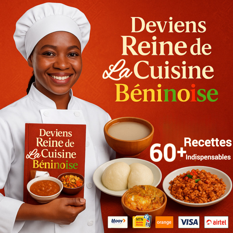 Deviens Reine de la Cuisine Béninoise : 60+ Recettes Indispensables