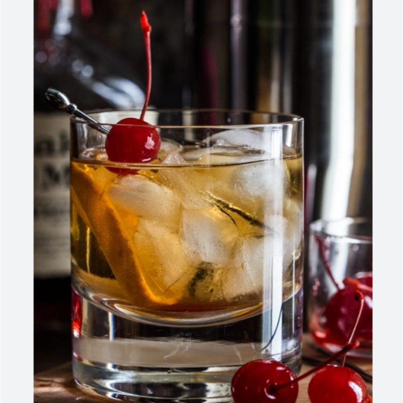 Verre à whisky lisse
