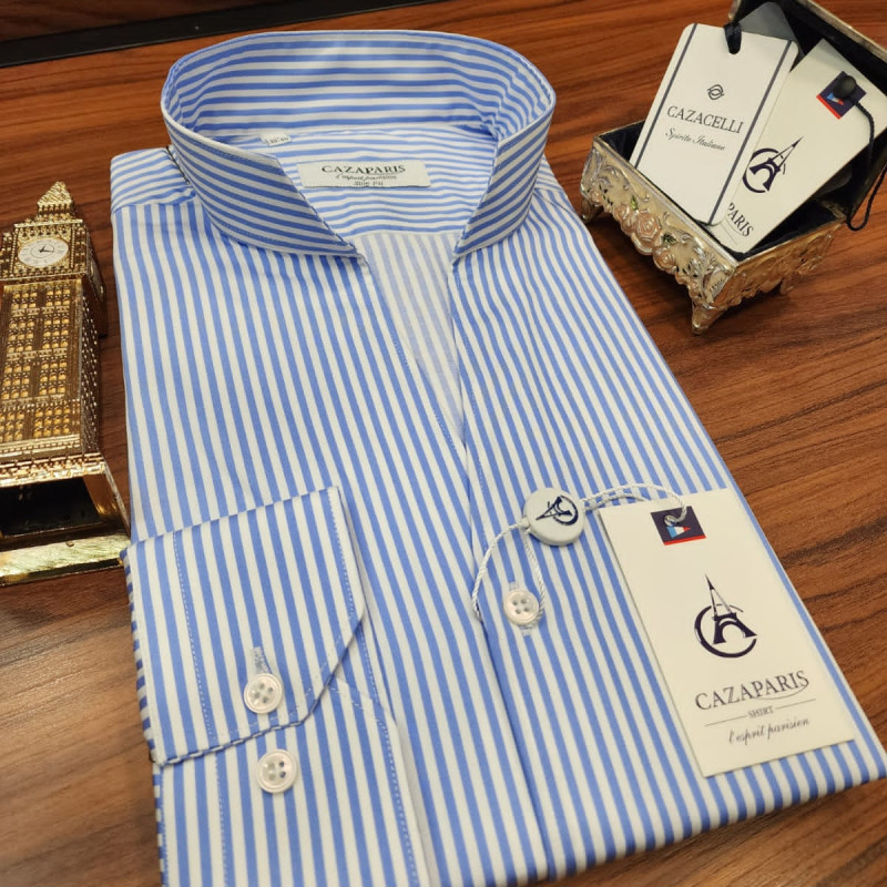 Chemise cols tulipes
