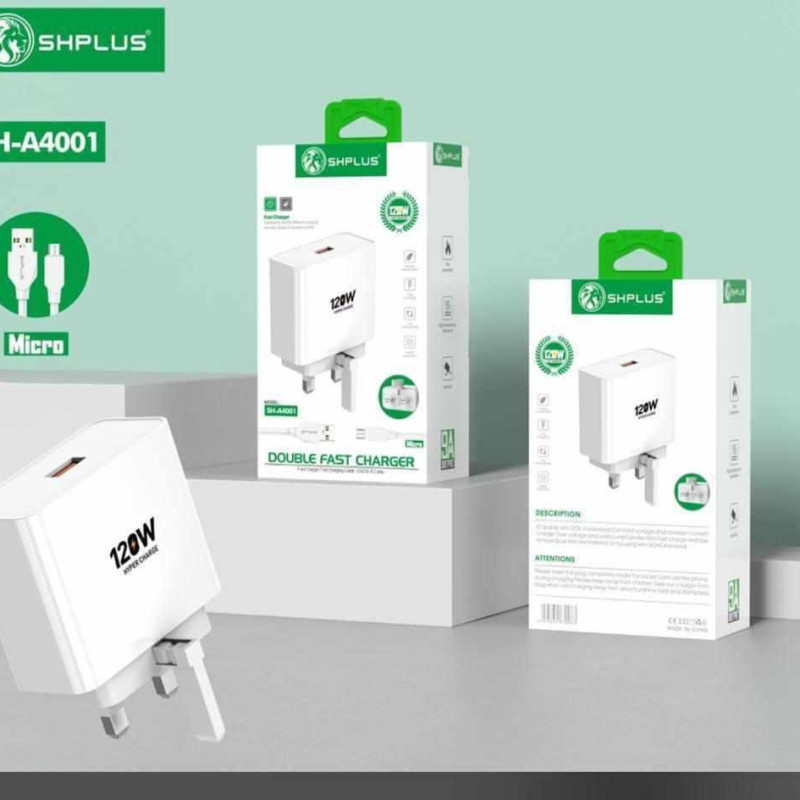 Chargeurs rapides 120w